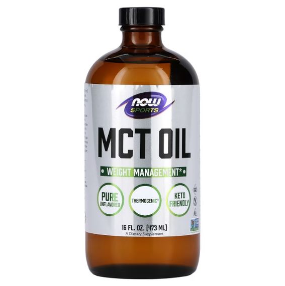 Екстракт для схуднення NOW Foods MCT OIL 16 FL OZ 473 ml