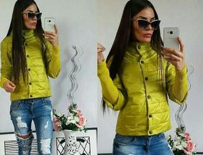 Куртка 205, салатовий