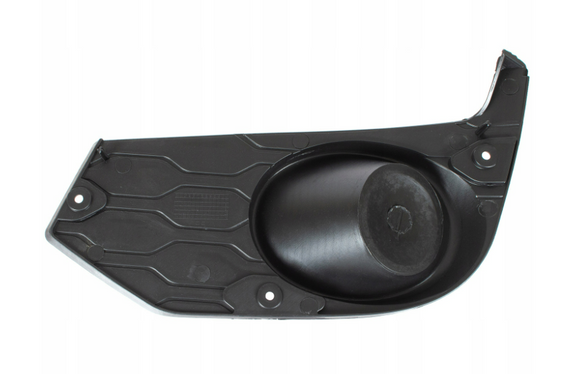 Iveco Daily VI (от 2014-) решетка переднего бампера, ПРАВАЯ черная без отверстия под галогенки, Ивеко Дейли | Зображення 1