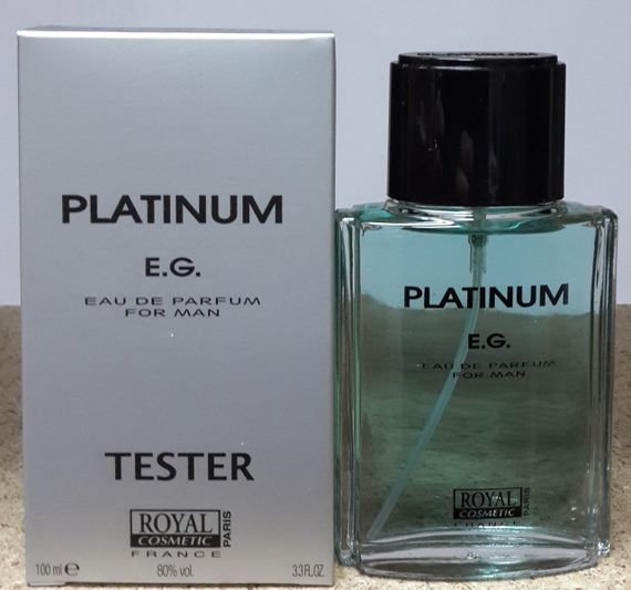 Парфумована вода Platinum E.G. Royal Cosmetic Тестер 100 мл