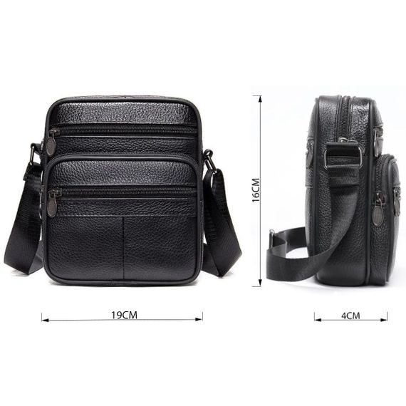 Сумка через плече кежуал чоловіча, Поштова сумка-месенджер, Повсякденна сумка-месенджер XW-47 | Зображення 1