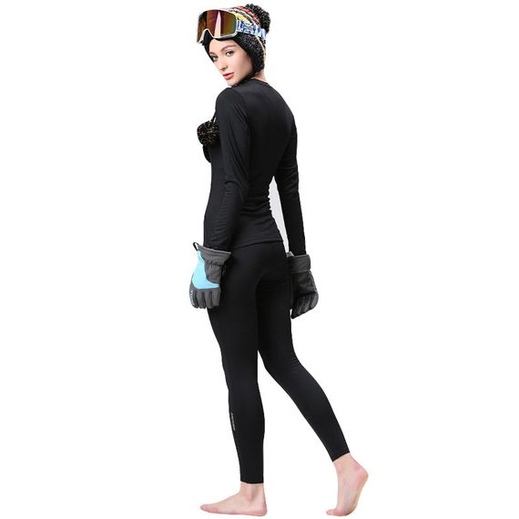 Термобелье женское XINTOWN NYXT19JBYD Black 3XL утепленное флисовое холодостойкое осень-зима | Зображення 1