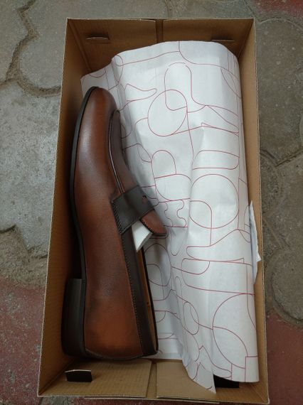 Ультрастильні коричневі лофери мокасини 40 розмір | Зображення 3