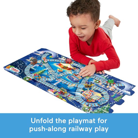 Адвент календарь Паровозик Томас и друзья Fisher-Price Thomas & Friends MINIS Advent Calendar | Зображення 6