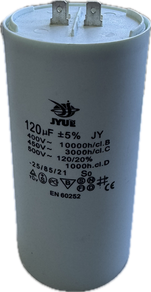 Конденсатор робочий 120 uF клеммы