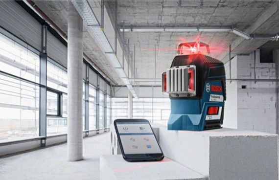 Нивелир лазерный Bosch GLL 3-80C+BM 1+L-Boxx, 30 м, с приемником 120 м, ± 0,2 мм (0.601.063.R02) | Зображення 1