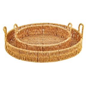 Піднос круглий Vittora Provence VT-T-0010 25х5 см бежевий