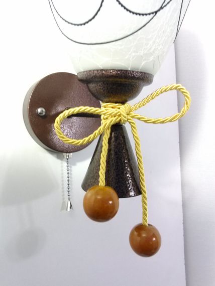 Бра настінна 25659 Коричневий 33х13х20 см. | Зображення 1