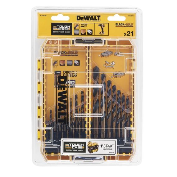 Набір свердел по металу 21шт DeWALT DT70755 | Зображення 2