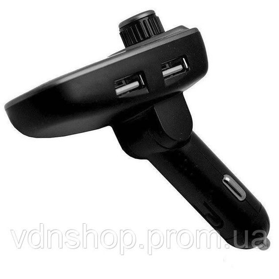 Фм модулятор блютуз в машину FM M1, Передавач для музики в машину, Автомобільний модуль блютуз YI-30 | Зображення 6