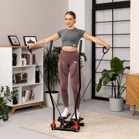 Степпер Hop-Sport HS-045S Slim красный | Зображення 4