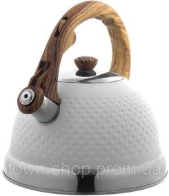 Чайник Ofenbach Whistling Kettle White 2.7л нержавеющая сталь со свистком, белый NB-100305WH