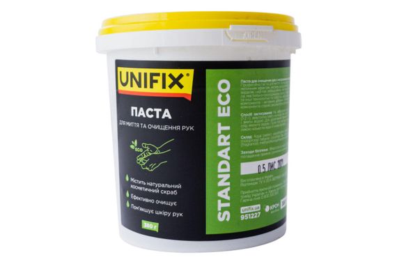 Паста для очистки рук Unifix - 380 г эко (951227)