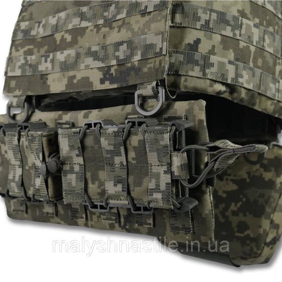Комплект №4: Плитоноска Kiborg GU gen.2 + 2 підсумки з балістичним захистом 1 класу Pixel | Зображення 5