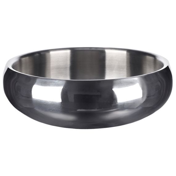 Миска для собак та котів Flamingo Muna Silver, 2.2 л