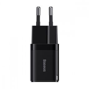 Мережевий зарядний пристрій Baseus GaN3 Fast Charger 30W (1 Type-C), Чорний