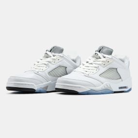 Чоловічі кросівки Air Jordan 5 Low Metallic White , В'єтнам 2010