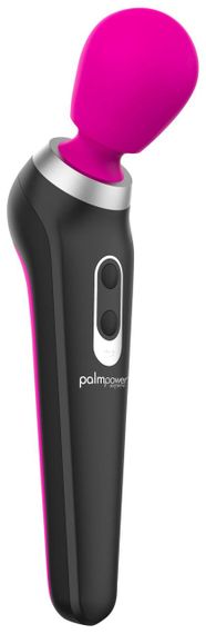 Потужний вібромасажер PalmPower Extreme - Pink, 7 режимів, гнучка головка, перезаряджуваний Sex Aura