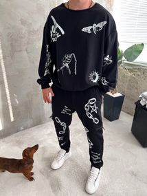 костюм світшот штани ДТФ