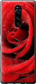 Чехол на Sony Xperia 1 J9110 Красная роза "529u-1760-17620"