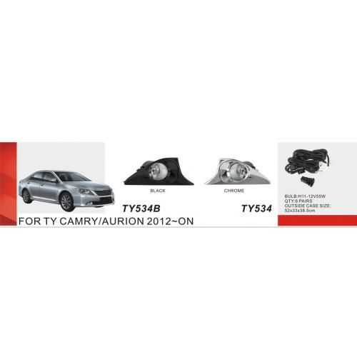 Фари дод. модель Toyota Camry 50 2011-14/TY-534/H11-12V55W/ел. проводка