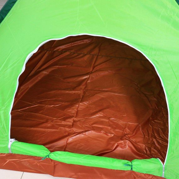 Туристичний намет 4-х місний, 200х200см, колір Рандом / Намет для кемпінгу / Чотиримісний намет | Зображення 4