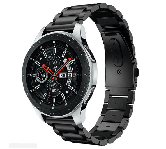 Металлический ремешок для часов Samsung Galaxy Watch 46mm (SM-R800) - Black