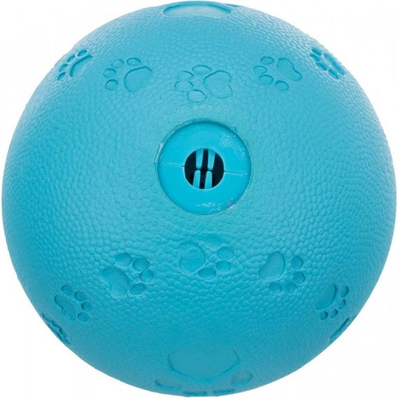 Іграшка Trixie для собак М_яч з пискавкою литий з лапкою гума 6 см | Зображення 4