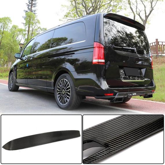 Спойлер V2 (Сухий карбон) для Mercedes Vito/V-class W447 2014- рр