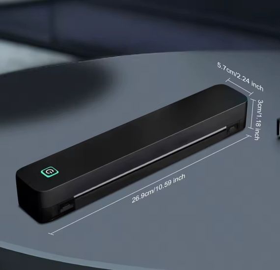 Бездротовий портативний термопринтер А4 | Зображення 3