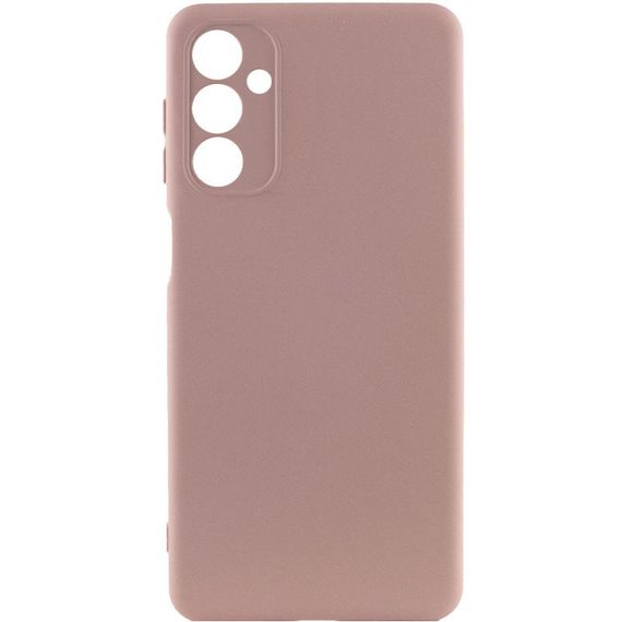 Чехол Silicone Cover Lakshmi Full Camera (A) для Samsung Galaxy M14 5G Розовый / Pink Sand