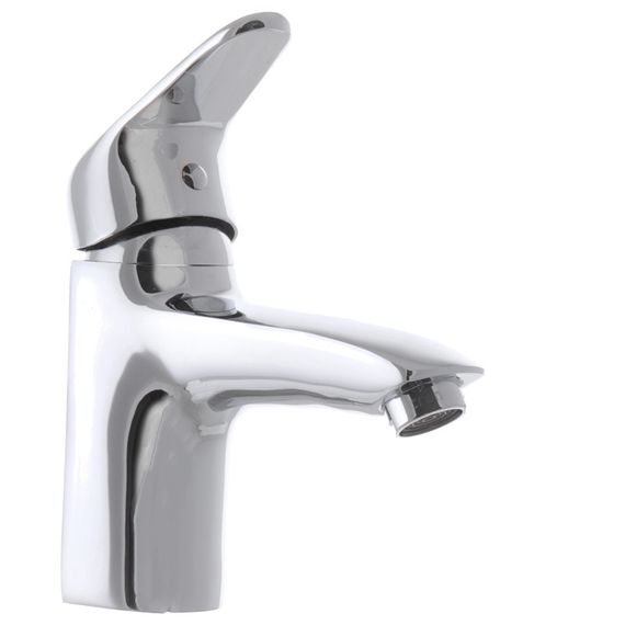 Змішувач для умивальника Cron Magic 001 (чорна ручка) (CR0103) | Зображення 2