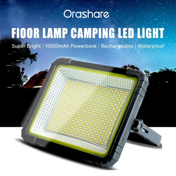Прямоугольная LED лампа с аккумулятором для фотостудии кемпинга MM600 | Зображення 4