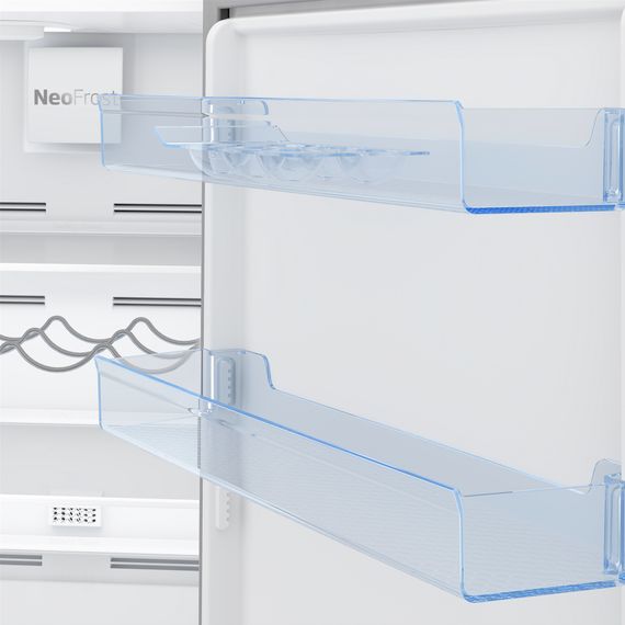 Холодильник з нижньою морозильною камерою BEKO RCNA366K30W, білий (RCNA366K30W) | Зображення 5