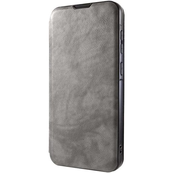 Кожаный чехол-книжка Belora для Samsung Galaxy A36 5G / A56 5G Gray | Зображення 2