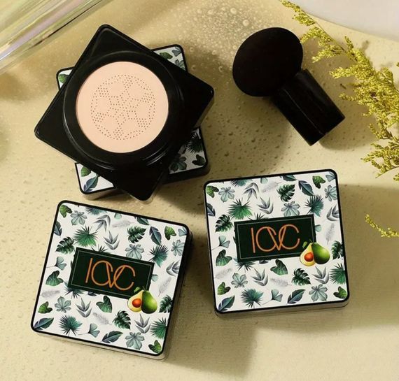 Кушон на основі екстракту авокадо ICVC CC CREAM №02 IVORY