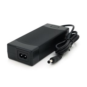 Зарядний пристрій HE/HB-360502 для LiFePo акумуляторів 36.5V2A, штекер 5,5*2.1, з індикацією, BOX