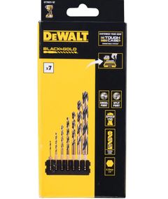 Набір свердел по металу DeWalt Black & Gold (DT70831)