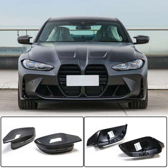 Кришки дзеркал (для G82/G83, Карбон) для BMW 4 серія G22/23/26 2020- рр