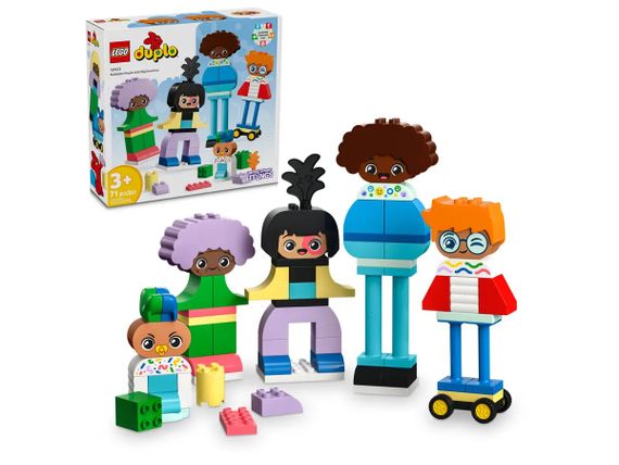 Конструктор LEGO DUPLO Town Конструктор людей із сильними емоціями (10423) | Зображення 5