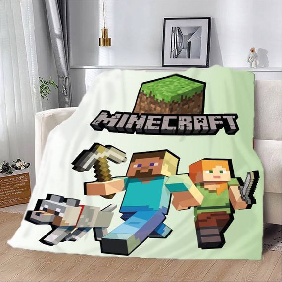 Плед 3D MINECRAFT 12264 160х200 см