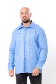 Сорочка чоловіча (з довгим рукавом) Носи своє 48/50 Темно-блакитний (p-17827-210139)
