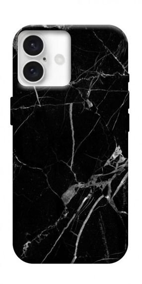 Чохол з картинкою Чорний мармур для Apple iPhone 16 Plus