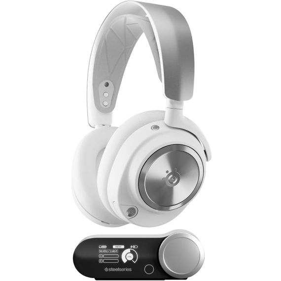 Ігрова гарнітура SteelSeries Arctis Nova Pro Wireless X White XBOX/PC/PS/SW/MAC/MOB | Зображення 7