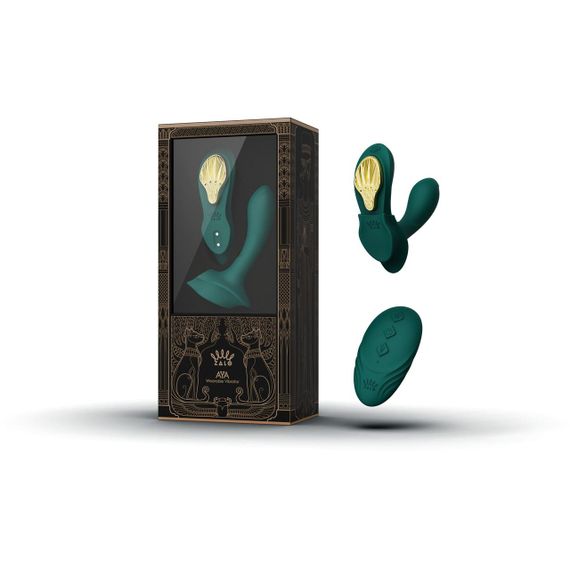 Смарт-вібратор у трусики Zalo - AYA Turquoise Green, насадка та пульт ДК Sex Aura | Зображення 7