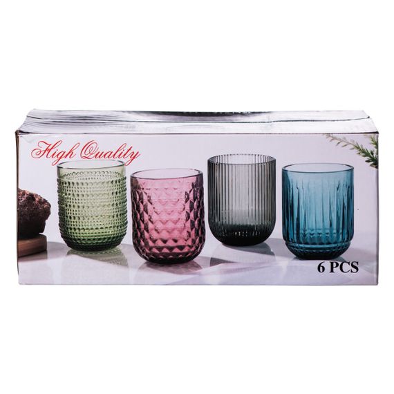 Набо стаканов 6 шт  250 (мл) для холодных напитков Хамелеон HP-19-111 | Зображення 4