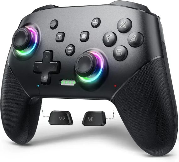 Геймпад джойстик контролер для Switch Pro для Switch/Switch Lite/OLED/PC, VOYEE S08