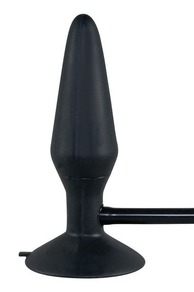Анальна пробка - True Black Silikon Pump Plug Sex Aura | Зображення 2