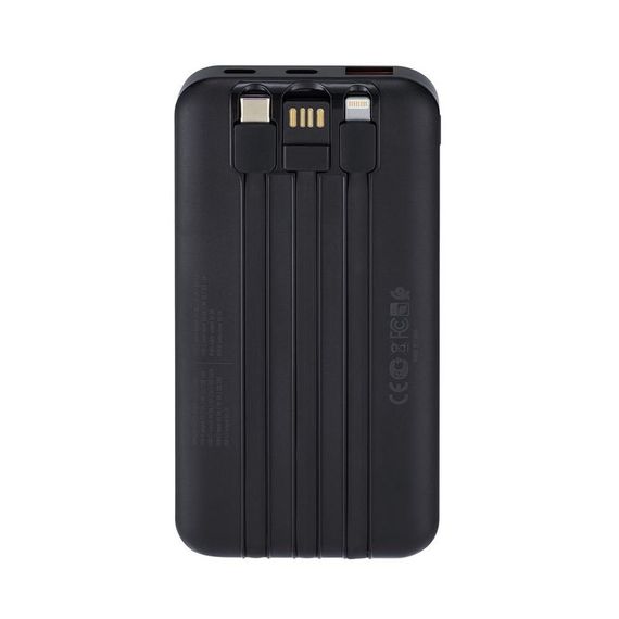 Портативний зарядний пристрій Rivacase, 10000 mA, RIVAPOWER VA2211 (Black) | Зображення 3