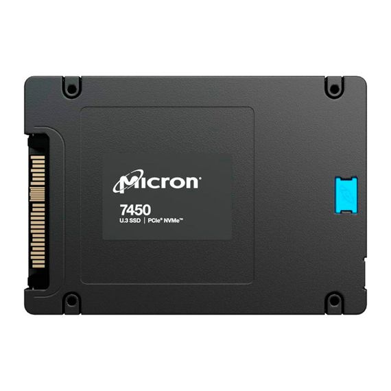 Накопичувач SSD U.3 2.5&quot; 6.4TB 7450 MAX Micron (MTFDKCC6T4TFS-1BC1ZABYYR) | Зображення 2